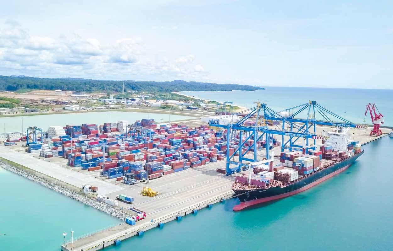 Port facilities and maritime infrastructure